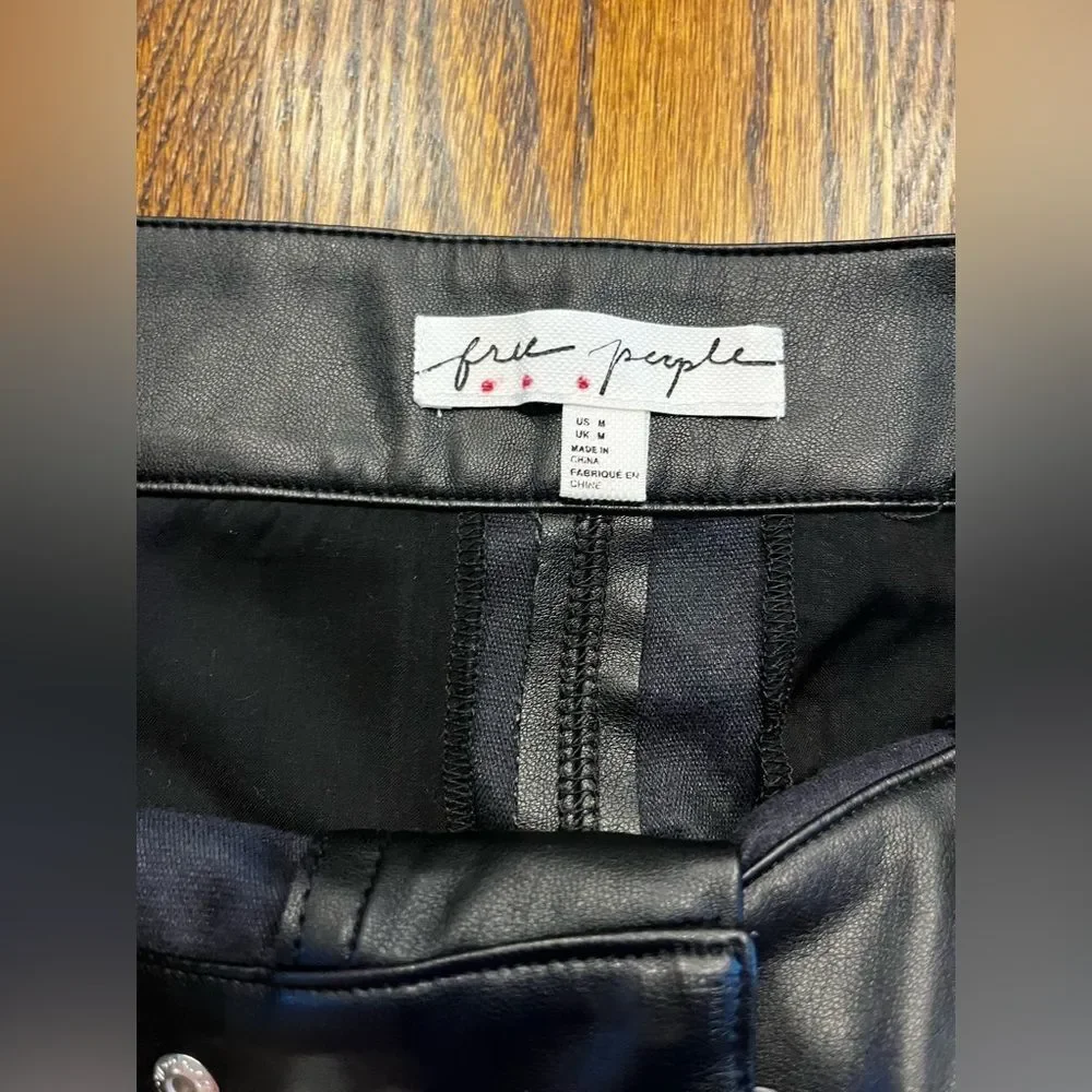 Free People Size Medium Set Incognito Moto Suit $348.00